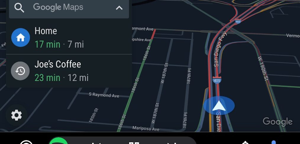 Android Auto Google Maps Mirrorlink